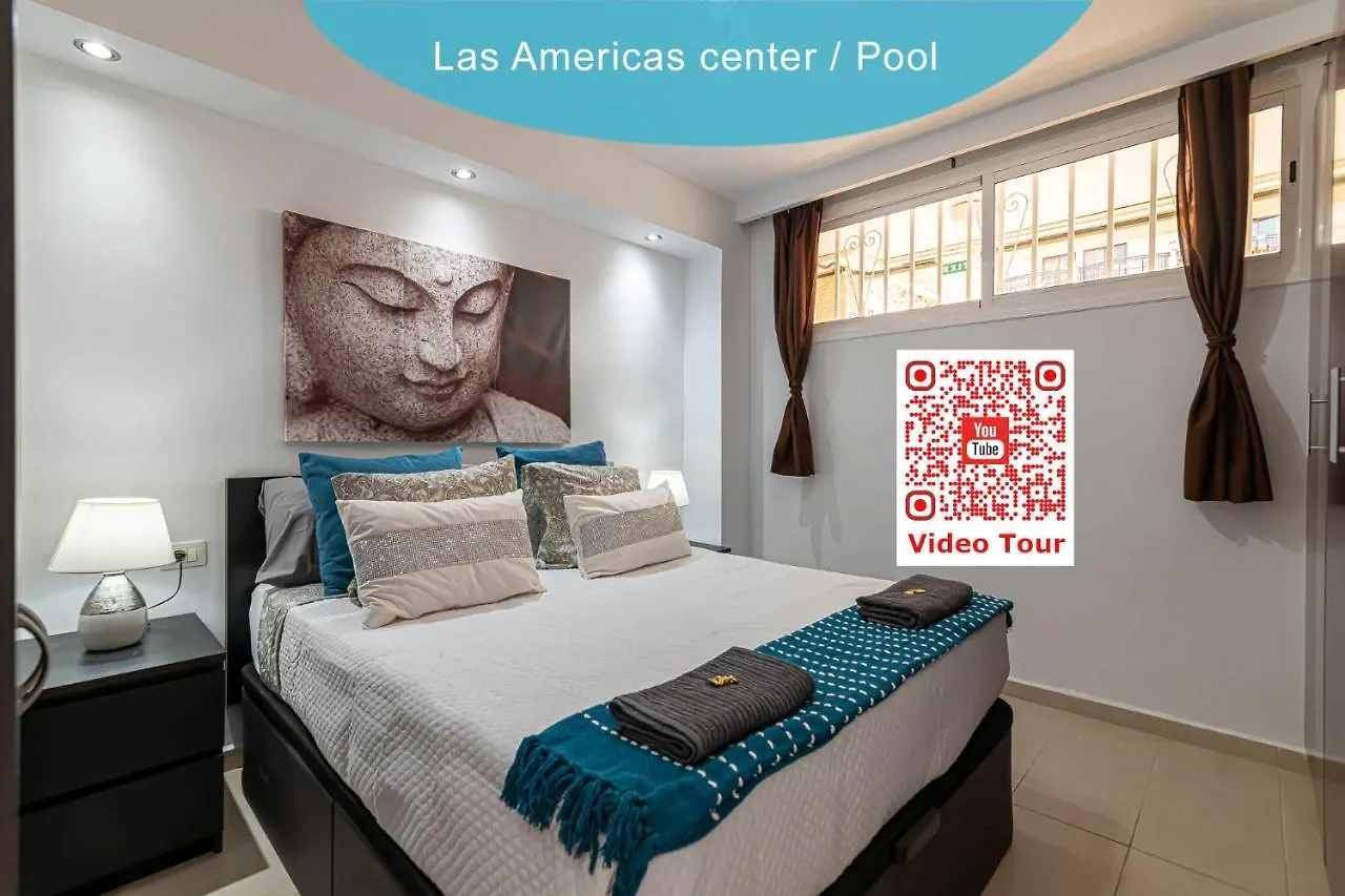 Go2Tenerife Apart'Lotus Pool Beach 400M Playa de las Americas